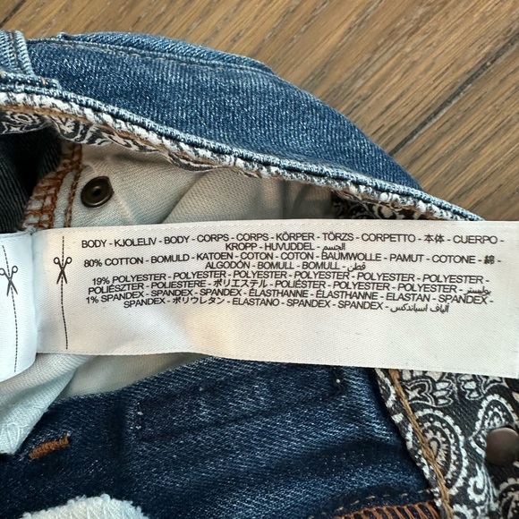 Ariat Women's Straight Leg Jeans in Deep Blue Size 26 L - Picture 5 of 5